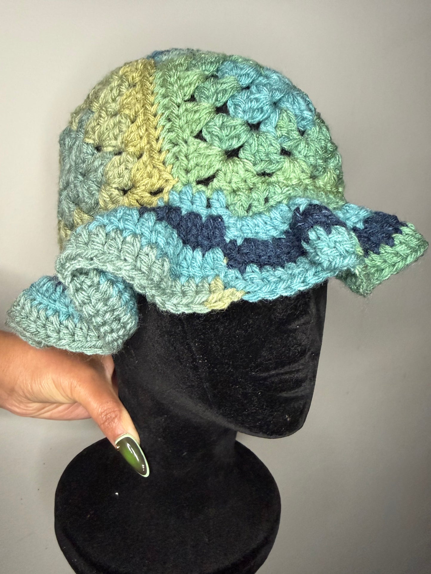 Granny Square Bucket Hat