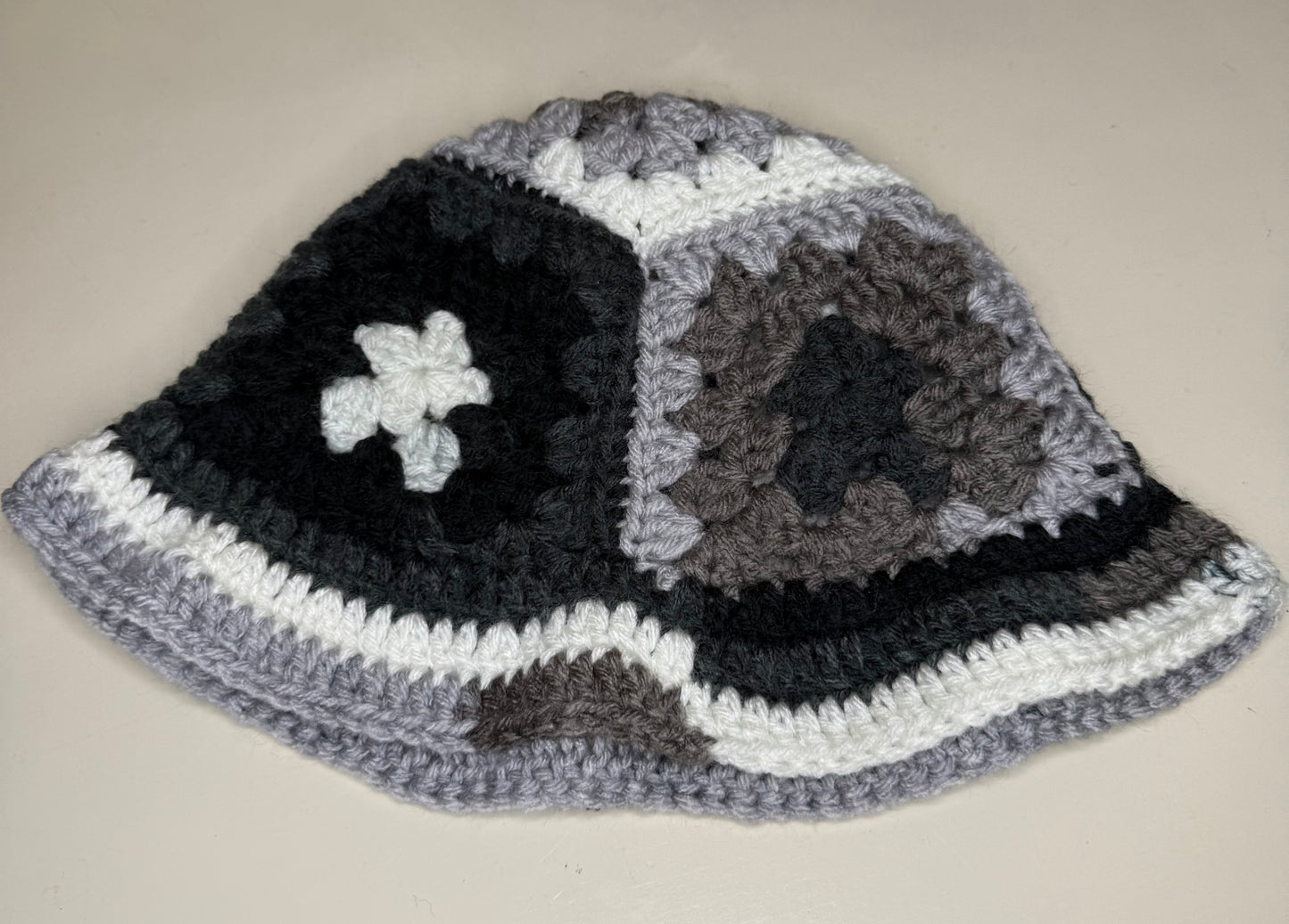 Granny Square Bucket Hat