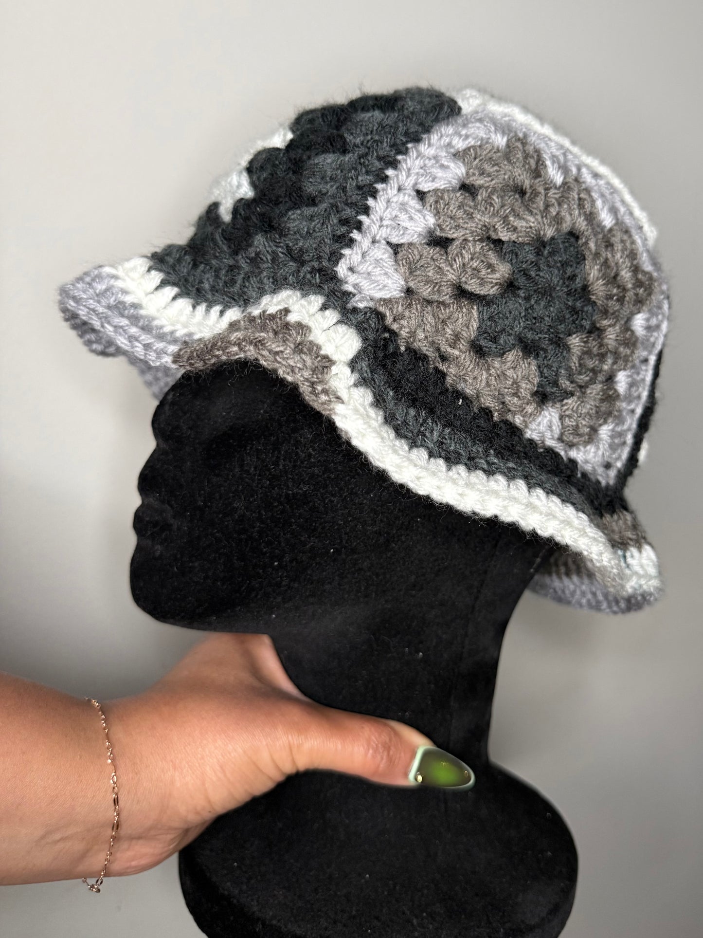 Granny Square Bucket Hat