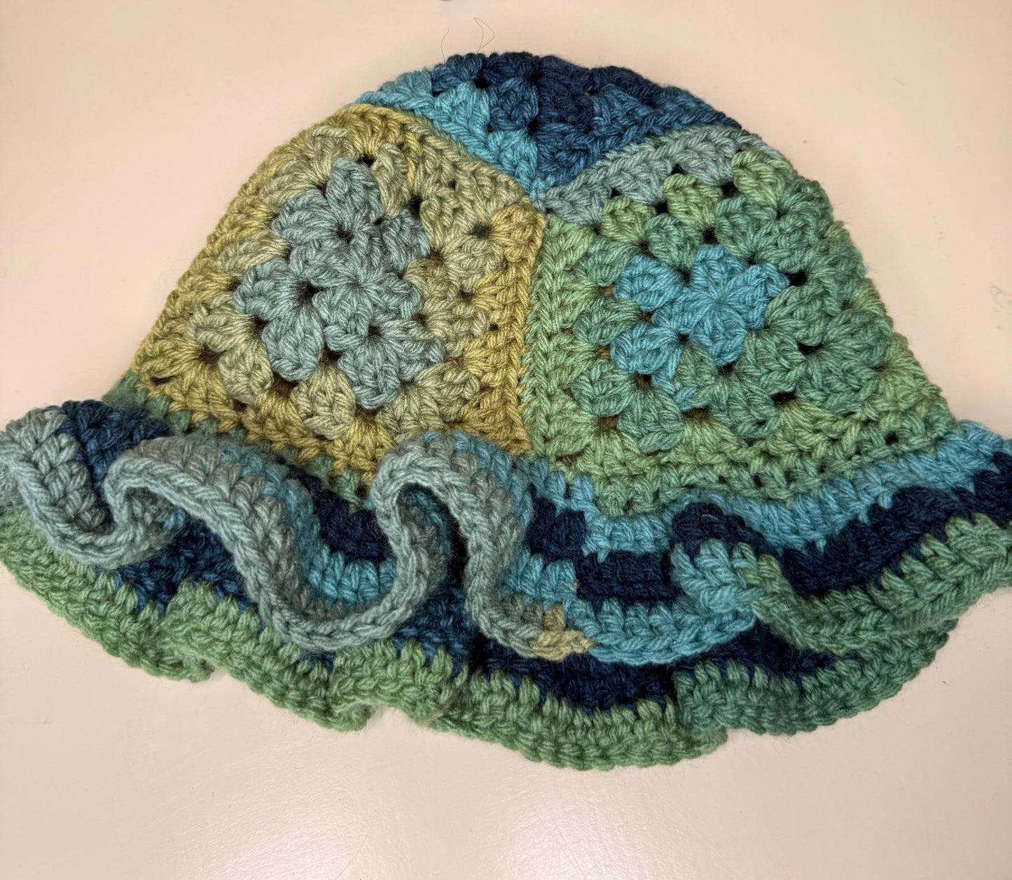Granny Square Bucket Hat