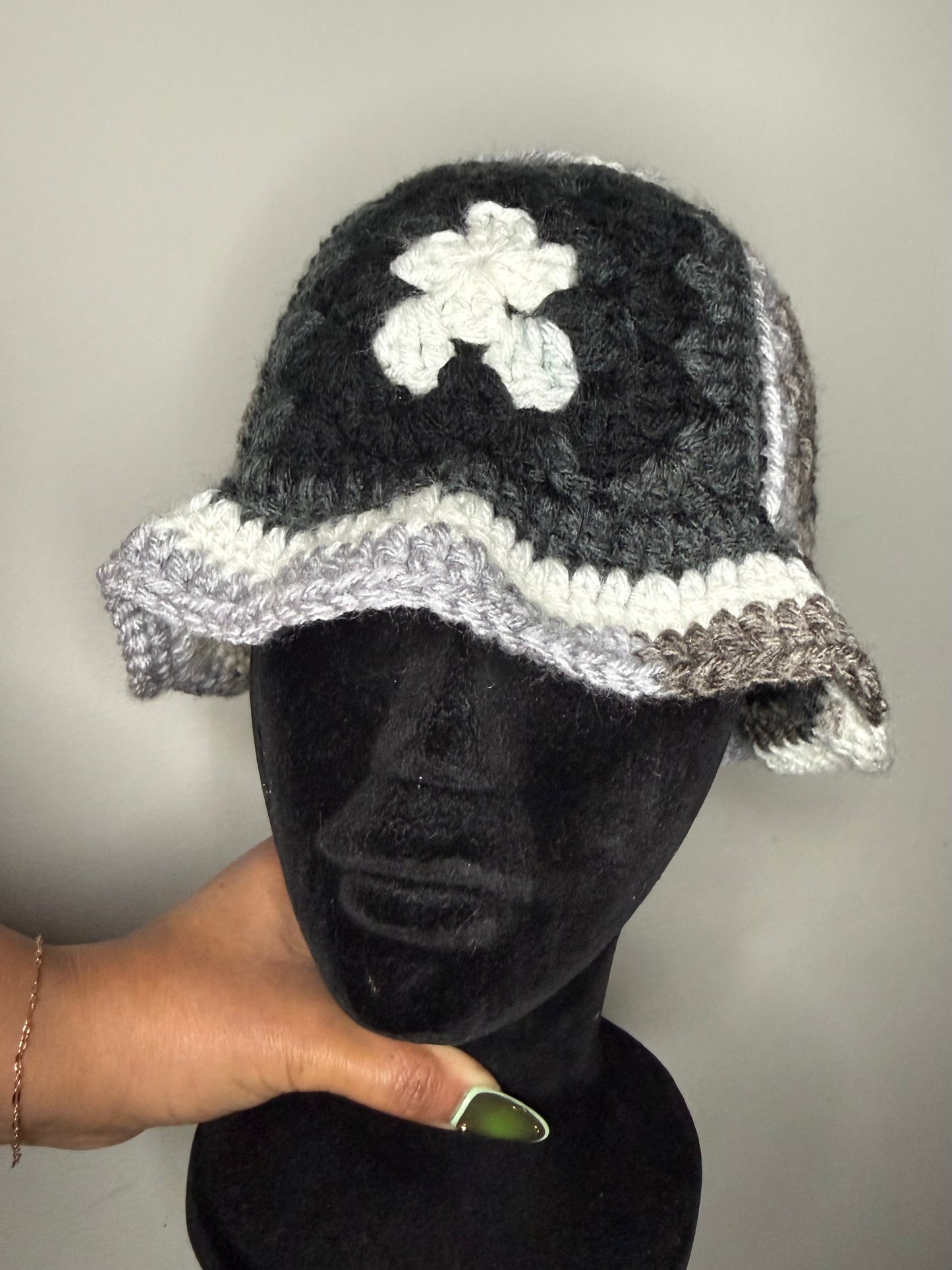 Granny Square Bucket Hat