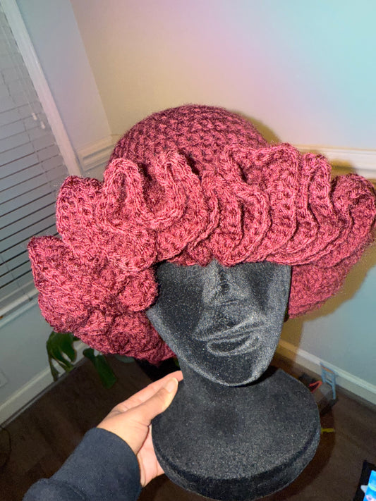 Custom Ruffle Hat