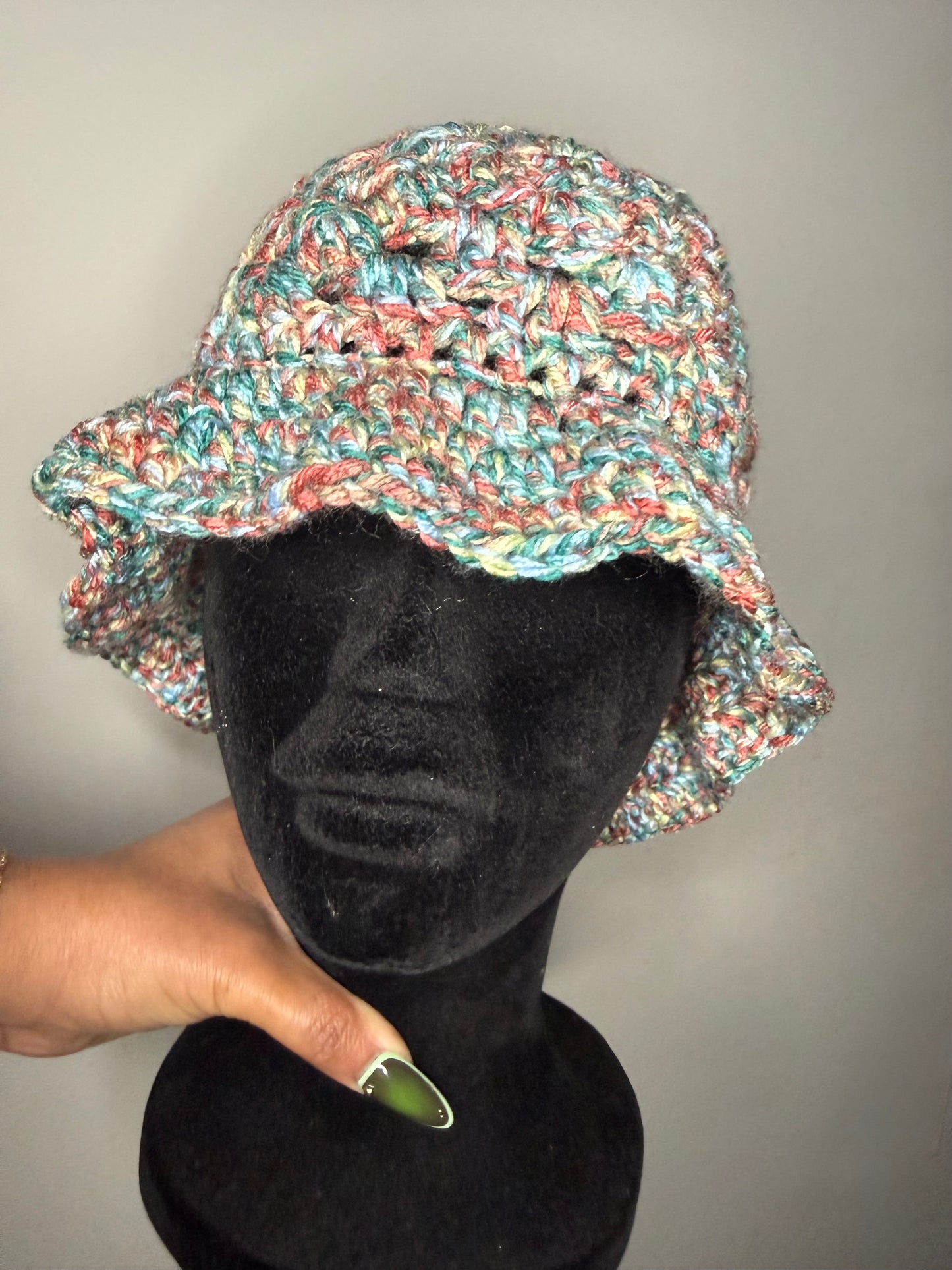 Granny Square Bucket Hat