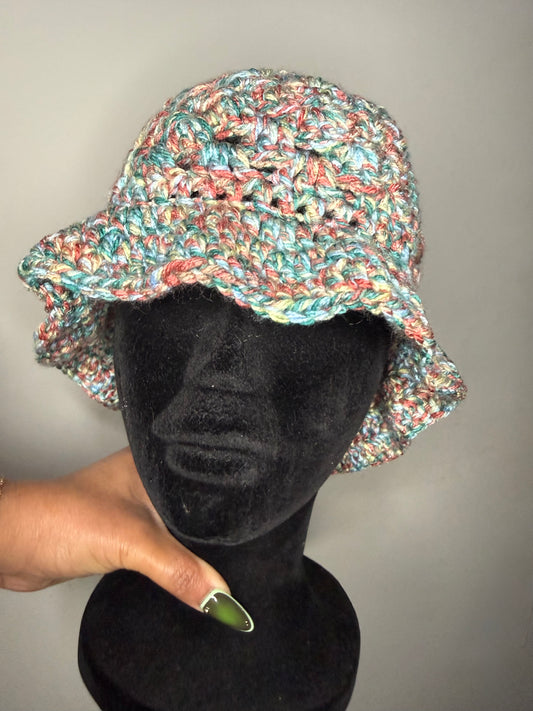 Granny Square Bucket Hat