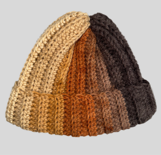 Shades of Brown Beanie
